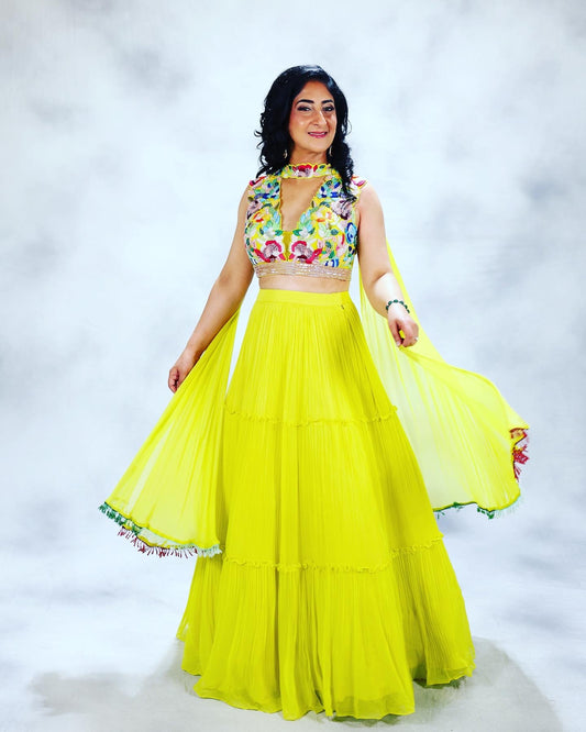 Blossom lehnga